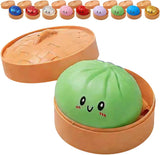 Glitter Dumpling Glitter Dumpling Squishy with Box Dumplings Sensory