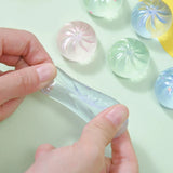 5Pcs Mini Dumplings with Steamer Bun Squeezable Toys Set Soft Stress