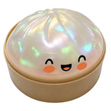 Simulation Dumpling Squeezable Toys Squishy Colorful Glitter Anti