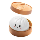 Simulation Dumpling Squeezable Toys Squishy Colorful Glitter Anti