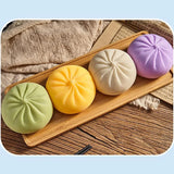 Colorful Dumpling Squishes Stress Balls Fidget Sensory Toys Simulation