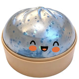 Simulation Dumpling Squeezable Toys Squishy Colorful Glitter Anti