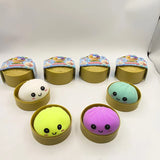 Blind box Colorful Simulated Dumpling Squishy Relaxing Relieve Anxiety