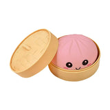 Simulation Dumpling Squeezable Toys Squishy Colorful Glitter Anti
