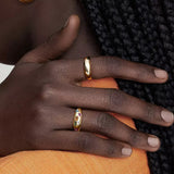S925 Sterling Silver Diamond Color Zircon Ring