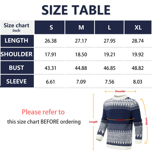 Men's Long Sleeve Sweater