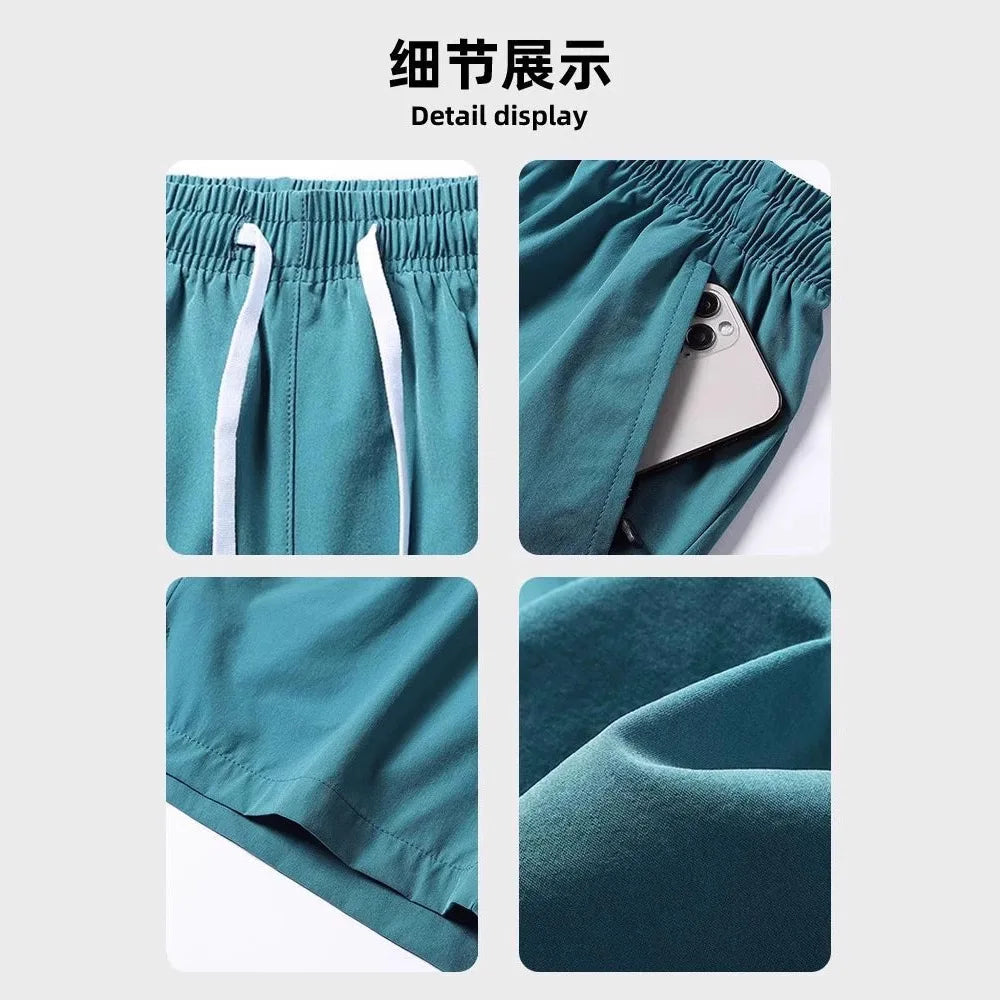 Shorts Summer Loose Ice Pants