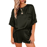 Pajama Set Short Silky