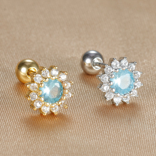 SUNFLOWER Piercing Ear Stud Screw