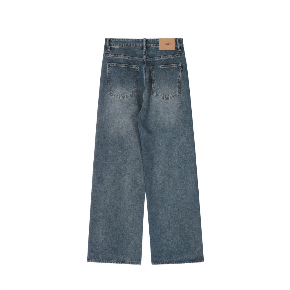 Washed Faded Jeans For Men