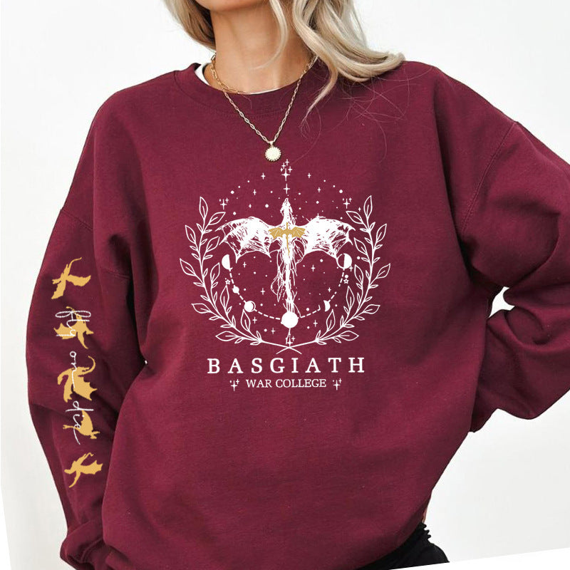Women's Clothing - Fourth Wing Sports Pullover