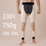 Northeast Men's Cotton Pants Graphene Waist Support Fleece-lined Thickened