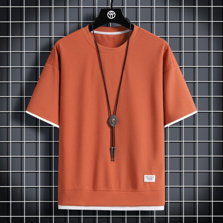 Half Sleeve Trendy All-matching Top