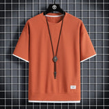 Half Sleeve Trendy All-matching Top