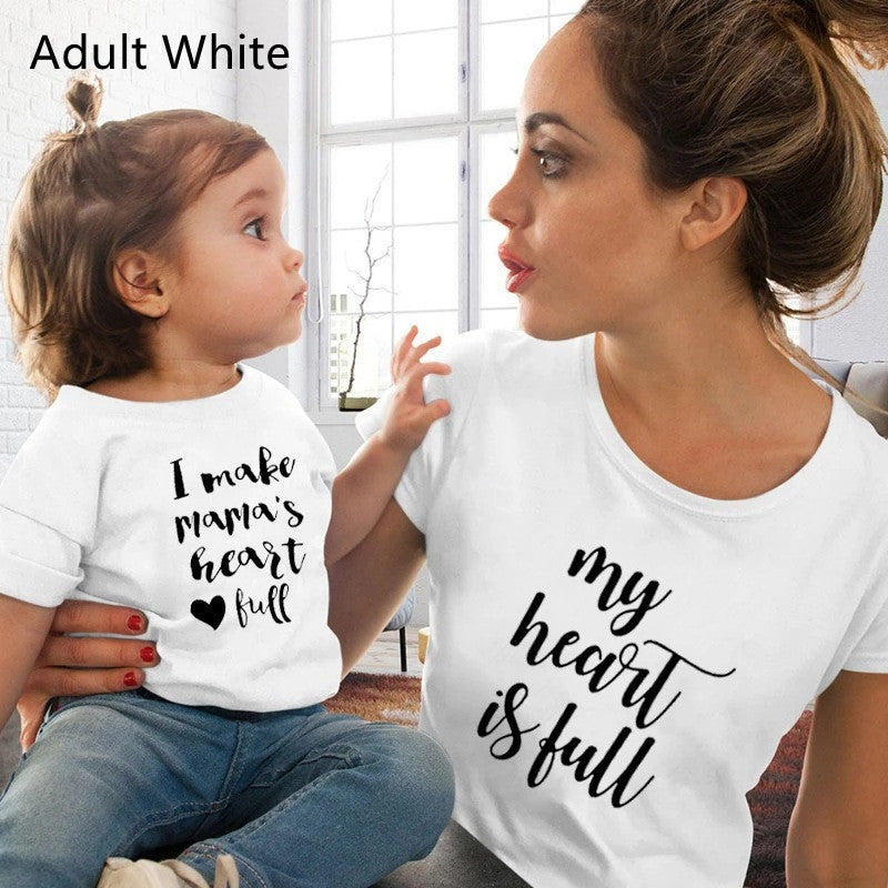 My Heart Is Full Parent-child Suit