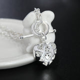 Zirconium Diamond Crystal Necklace Romantic Valentine's Day Gift