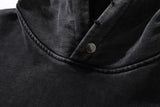 Rose Flame Printed Hoodie Men