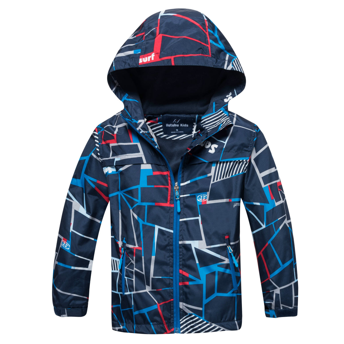 Boys' Fashionable Padded Windproof Rash Jacket