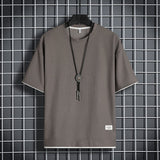 Half Sleeve Trendy All-matching Top