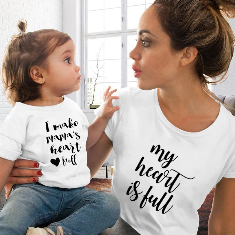 My Heart Is Full Parent-child Suit