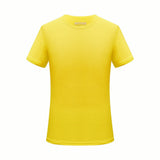 Men Quick Dry T Shirt Running Slim Fit Top Tees Solid Shirts