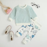 Baby Girls Long-sleeve Suit Two-piece Set