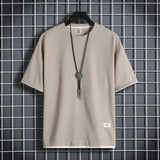 Half Sleeve Trendy All-matching Top