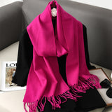 Solid Color Maillard Scarf