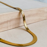 18K Gold Stainless Steel Choker Necklace | CLEOPATRA