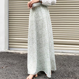 Fashionable All-match Skirt Floral Dress Women