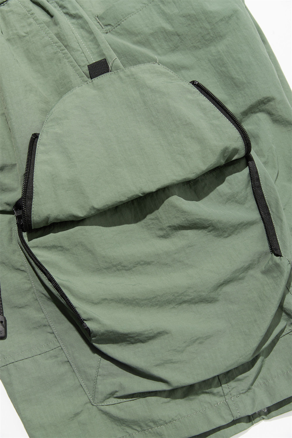 Style Work Shorts With Belt For Men