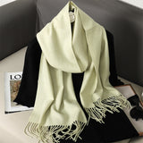 Solid Color Maillard Scarf