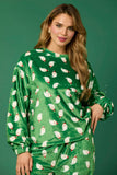 2024 Casual Flannel Pajama Sets For Women 2 Piece