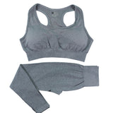 2PCS Seamless Yoga Set Women