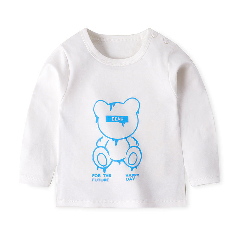Boys Long Sleeved T Shirt Spring And Autumn Clothes