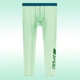 Ice Silk High Elastic Seamless Quick-drying Tight Ultra-thin Pajama Pants