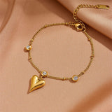 Titanium Steel Heart Love Heart Jewelry