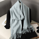 Solid Color Maillard Scarf