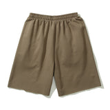 Washed Vintage High Street Loose Shorts For Men And Women