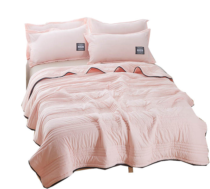 Cooling Blankets Pure Color Summer Quilt Plain
