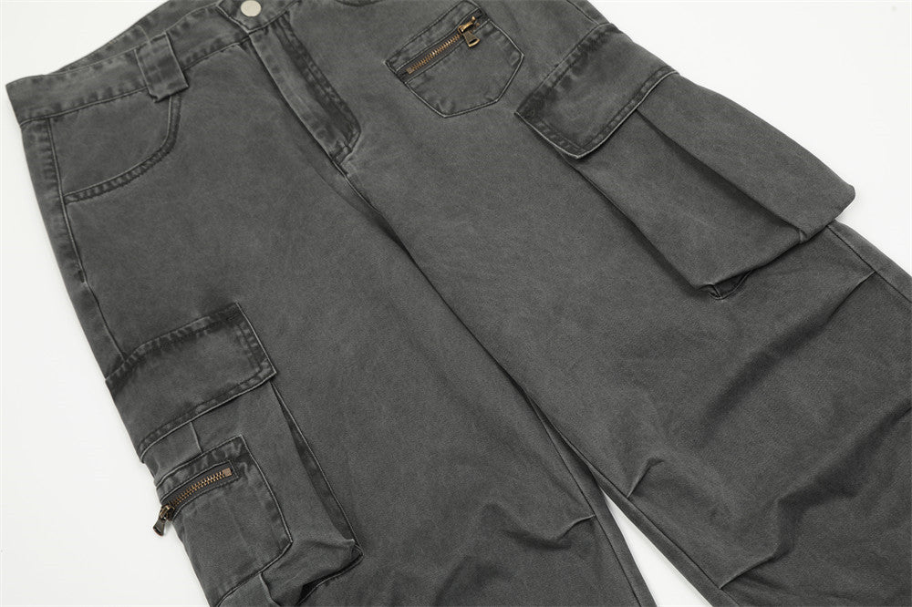 High Street Multi-pocket Cargo Pants Men