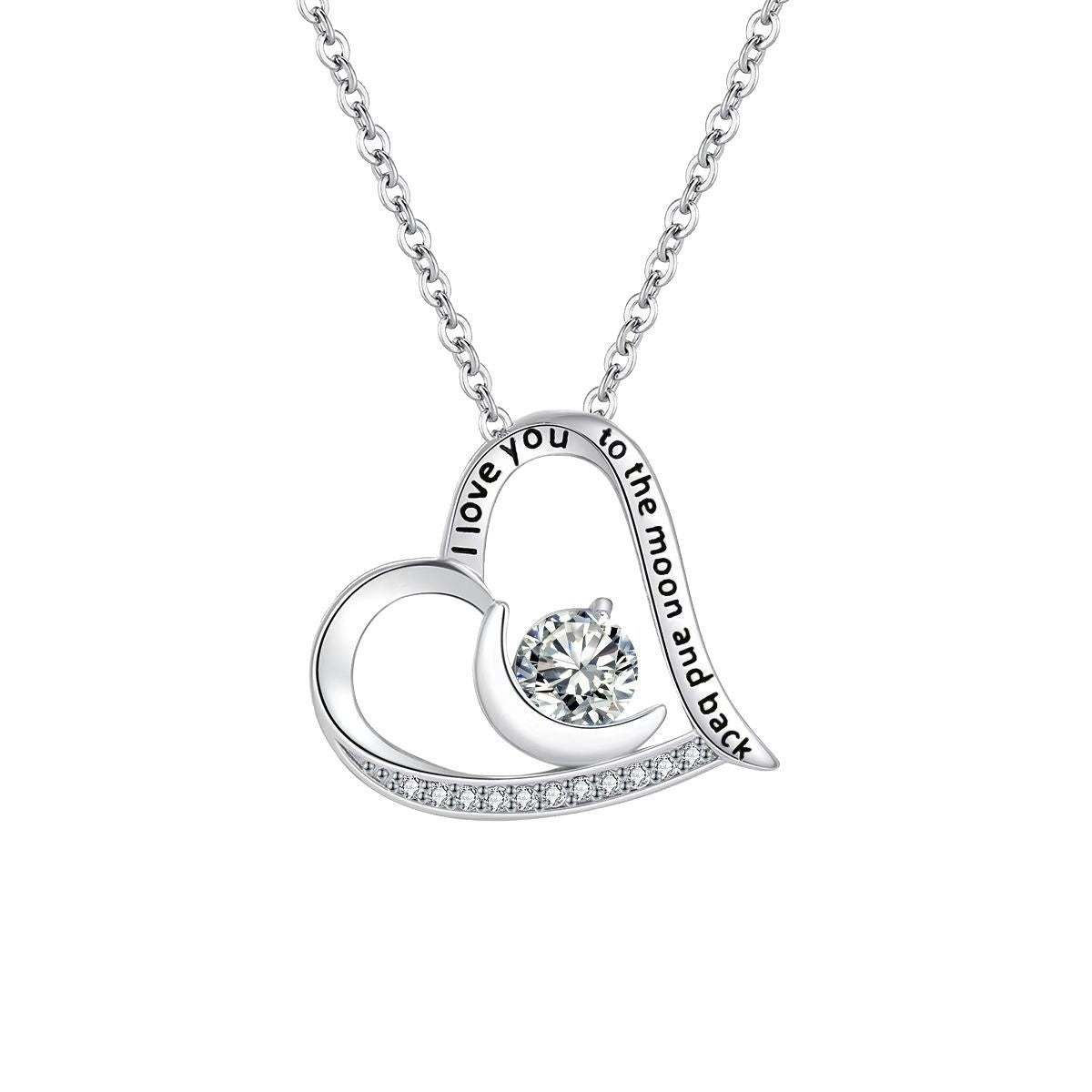 Heart-shaped Pendant Necklace