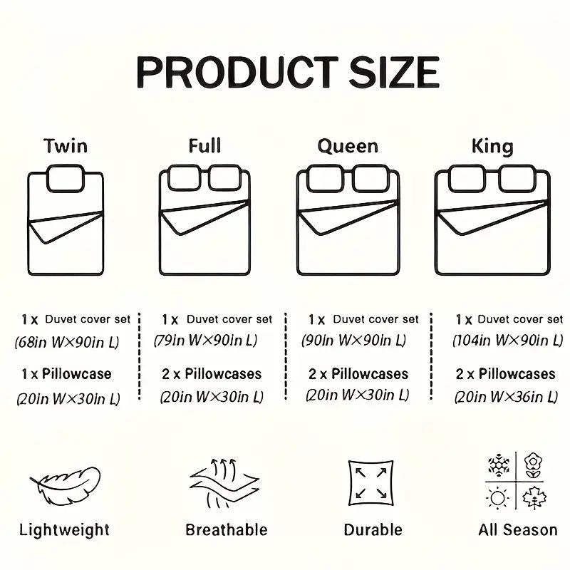 Haoyijia Big Flower Duvet Cover - MyStylz