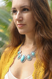 Leaflet Turquoise Necklace✨