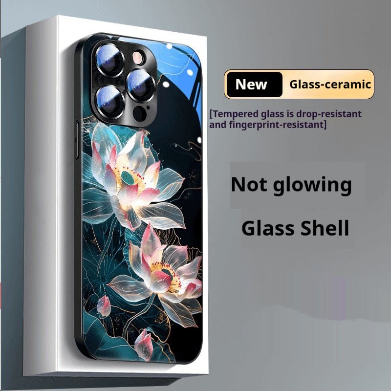 Lucky Lotus Printed Casual Phone Case - MyStylz