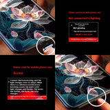 Lucky Lotus Printed Casual Phone Case - MyStylz