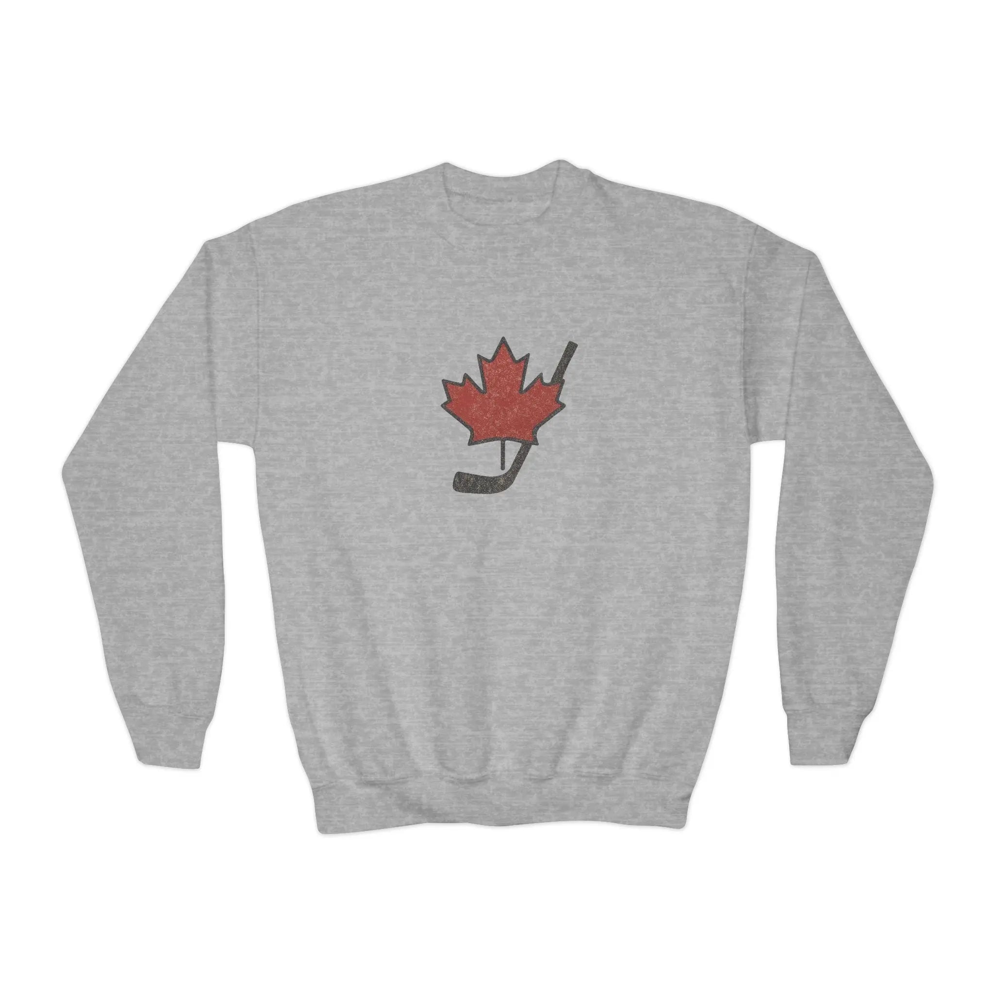 Maple Stick Youth Crewneck Sweatshirt – Maple Leaf Pride - MyStylz
