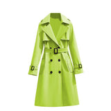 Mid - length Temperament Casual Trench Coat - MyStylz