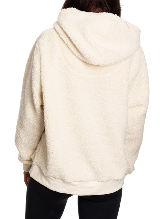 NHL Toronto Maple Leafs Ladies Sherpa Hoodie - MyStylz