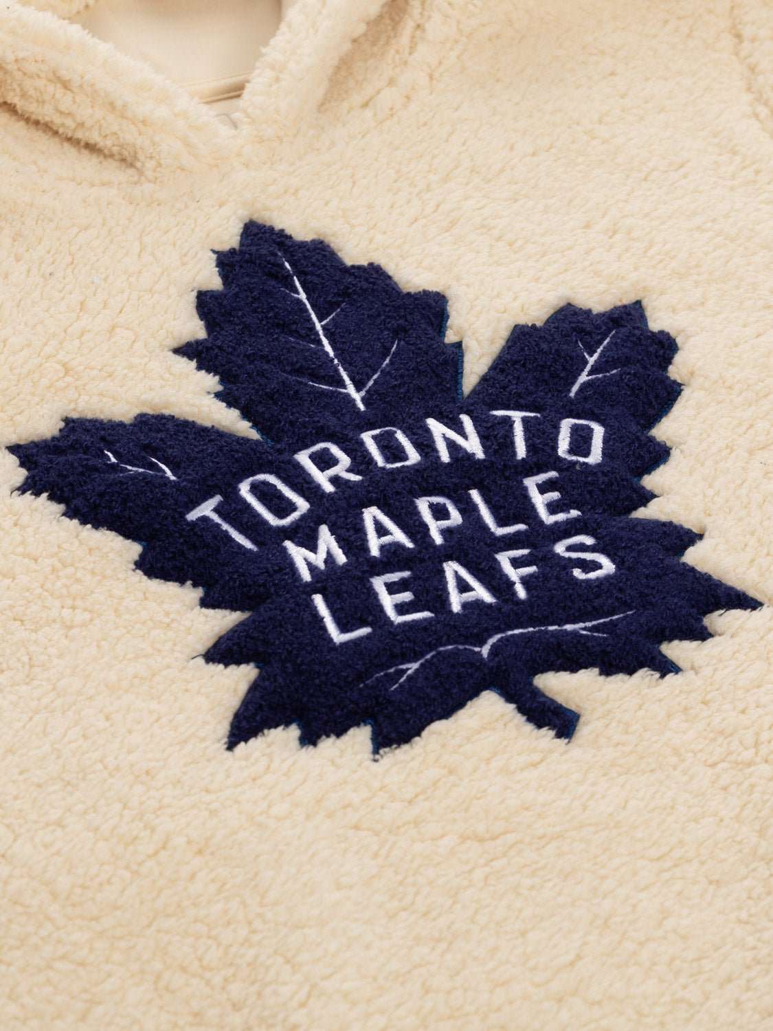NHL Toronto Maple Leafs Ladies Sherpa Hoodie - MyStylz